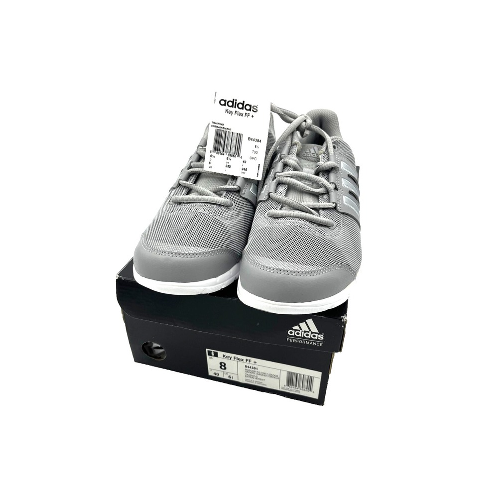 Adidas‎ Performance Key Flex FF + Woman Training Tennis shoes Gray B44384 Size 8